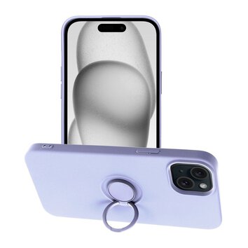 Futera SILICONE RING do IPHONE 15 PLUS fioletowy