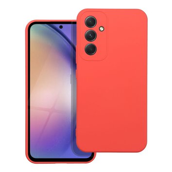 Futera SILICONE do SAMSUNG Galaxy A54 5G brzoskwiniowy