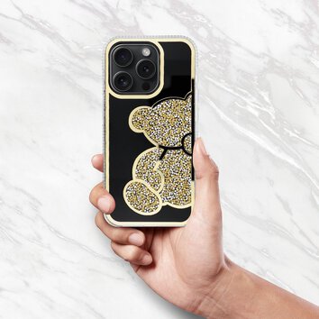 Futerał TEDDY BEAR do IPHONE 11 złoty