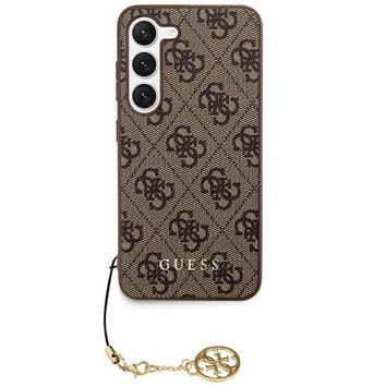Oryginalne Etui GUESS Hardcase GUHCS24SGF4GBR do Samsung S24 (4G Charm / brzowy)