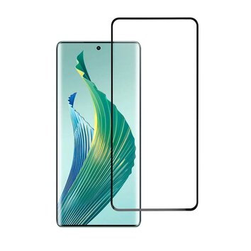 Szko hartowane Blue Star 5D - do Honor Magic5 Lite - czarny