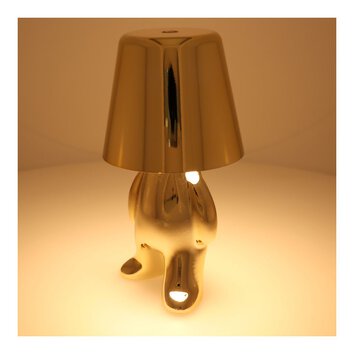 Lampka nocna GOLD MAN Art Deco stojcy (wzr 8) MLTL