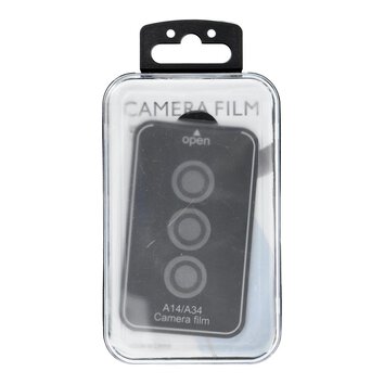 Osona aparatu PROTECTOR 9H + aplikator do SAMSUNG A14 / A34 czarna