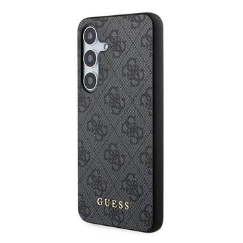 GUESS futera do SAMSUNG A35 GUOHCSA35G4GFGR (PU 4G Classic Metal Logo) czarny
