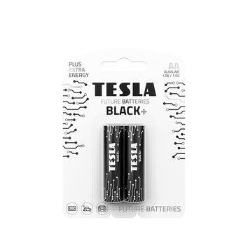 TESLA bateria alkaliczna R6 (AA) BLACK+ [2x120] 2 szt