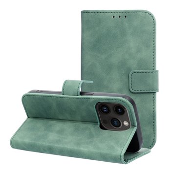 Kabura TENDER Book do IPHONE 14 Pro zielony