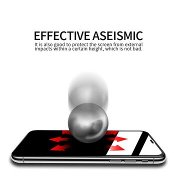 Szkło hartowane X-ONE Full Cover Extra Strong Crystal Clear - do iPhone 11 (full glue) czarny