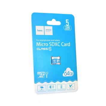 HOCO karta pamięci microSD TF High Speed Memory 64GB Class 10
