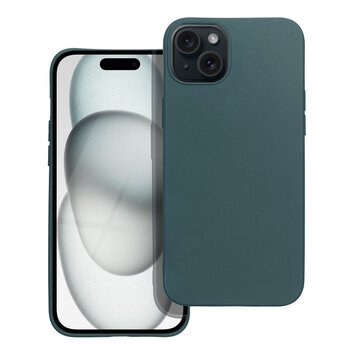 Futera MATT do IPHONE 15 Plus ciemnozielony