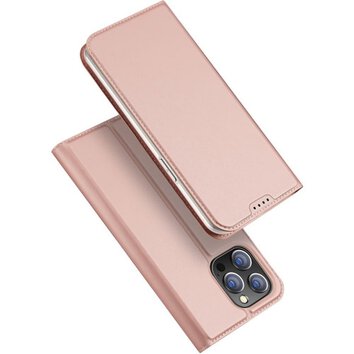 DUX DUCIS Skin Pro - futerał z klapką do Apple iPhone 15 Pro różowy