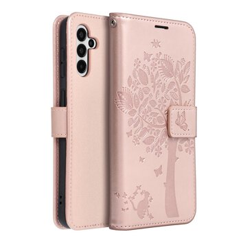 Kabura MEZZO Book do SAMSUNG A13 5G / A04S drzewo zoty r