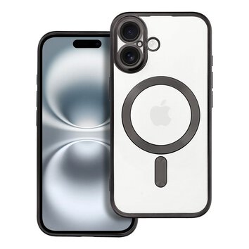 Futerał ELECTRO MAG COVER kompatybilny z MagSafe do IPHONE 16 czarny