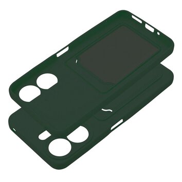 Futera CARD CASE do XIAOMI Redmi 13C / POCO C65 zielony