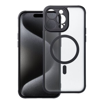 Futera Full Matte Mag Cover kompatybilny z MagSafe do IPHONE 15 PRO MAX czarny