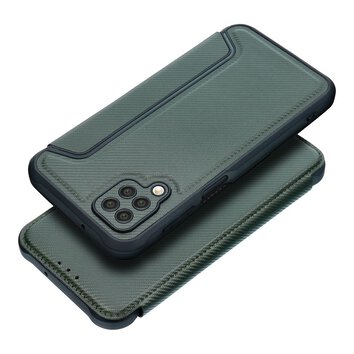 Kabura RAZOR Book do SAMSUNG A12 ciemnozielony