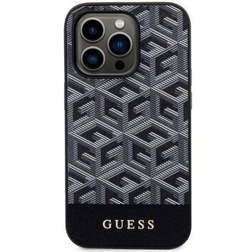 Oryginalne Etui GUESS Hardcase GUHMP14XHGCFSEK do iPhone 14 PRO MAX (MAG GCUBE / czarny)