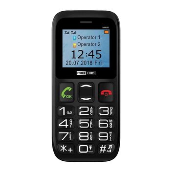 MAXCOM telefon dla seniora MM426 SE czarny