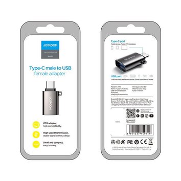 JOYROOM S-H151 ADAPTER  TYPE-C TO USB BLACK