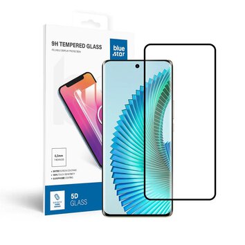 Szkło hartowane Blue Star 6D - do Honor Magic6 Lite - czarny