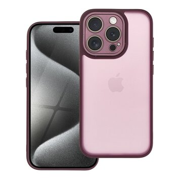 Futera VARIETE do IPHONE 15 Pro purpurowy