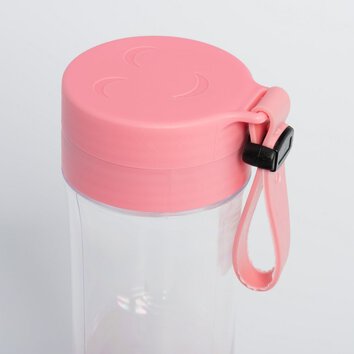 Przenośny blender do owoców do smoothie 380 ml różowy