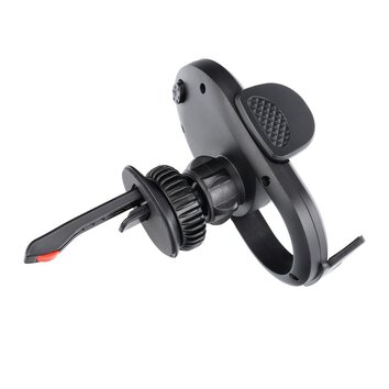 BLUE STAR uchwyt samochodowy SMART LOCK SMILE do kratki wlotu czarny