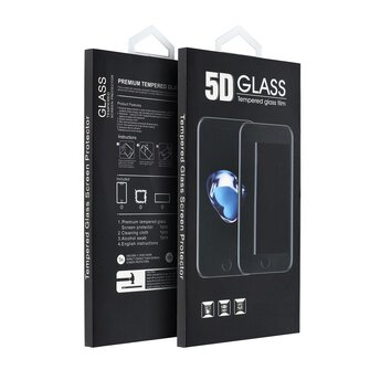 5D Full Glue Tempered Glass - do iPhone 13 Pro Max / 14 Max (MATTE) czarny