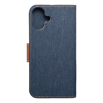 Kabura CANVAS Book do IPHONE 16 Plus granatowy