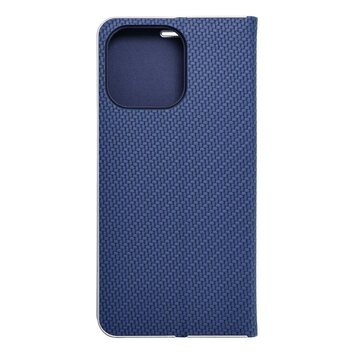Kabura LUNA Book Carbon do IPHONE 15 Pro Max niebieski