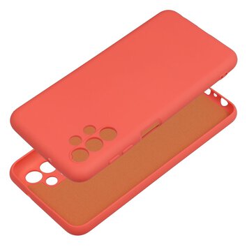 Futerał SILICONE do SAMSUNG Galaxy A13 4G brzoskwiniowy