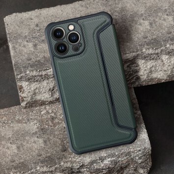 Kabura RAZOR Book do IPHONE 11 ciemnozielony