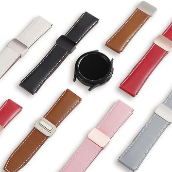 DUX DUCIS pasek YA skrzany 22 mm czarny