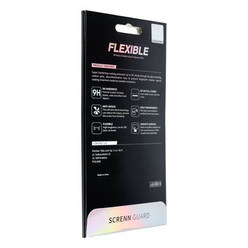 Szko hybrydowe Bestsuit Flexible 5D Full Glue do iPhone 14 Pro czarny