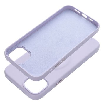 Futera Roar Leather Mag Case kompatybilny z MagSafe - do iPhone 14 Plus Fioletowy