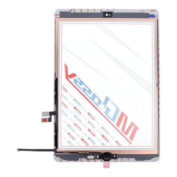MUSTTBY Ekran dotykowy + taśma klejąca + Home do iPAD 7 (biały)