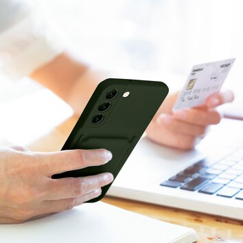 Futera CARD CASE do SAMSUNG A35 5G zielony