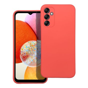 Futera SILICONE do SAMSUNG Galaxy A14 5G / A14 4G brzoskwiniowy