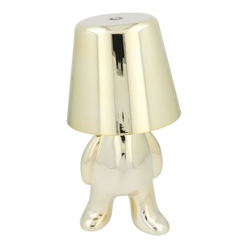 Lampka nocna GOLD MAN Art Deco stojcy (wzr 8) MLTL