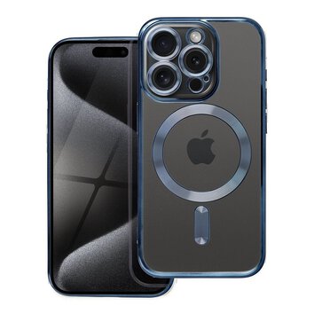 Futera Electro Mag Cover kompatybilny z MagSafe do IPHONE 15 PRO tytanowy niebieski