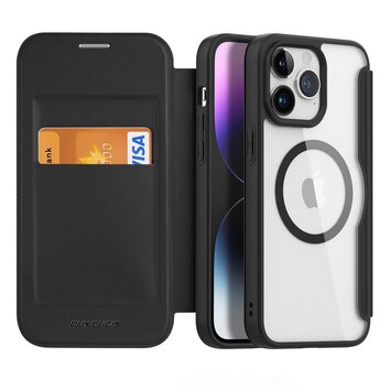 DUX DUCIS kabura SKIN X PRO kompatybilna z MagSafe do IPHONE 15 Pro czarna