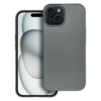 Futera METALLIC do IPHONE 15 szary