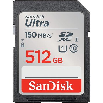 SANDISK karta pamici ULTRA SDXC 512GB 150MB/s
