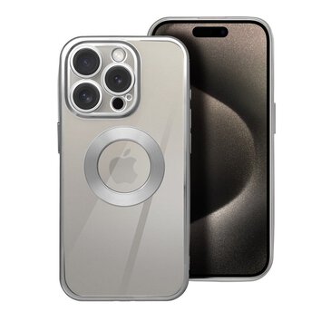 Futera GLAM do IPHONE 12 srebrny