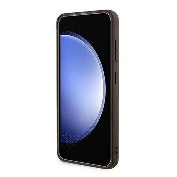 GUESS futera do SAMSUNG A55 GUOHCSA55G4GFBR (PU 4G Classic Metal Logo) brzowy