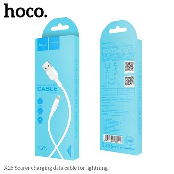 HOCO kabel USB do iPhone Lightning 8-pin SOARER X25 biały