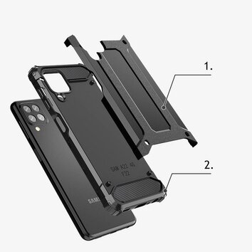 Futerał ARMOR do SAMSUNG Galaxy A22 5G czarny