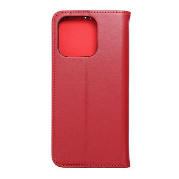 Kabura skrzana SMART PRO do XIAOMI Redmi 12C bordowy