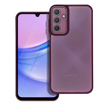 Futera VARIETE do SAMSUNG A15 4G / A15 5G purpurowy