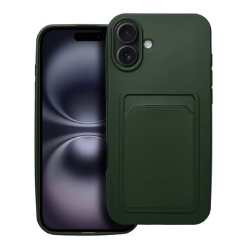 Futerał CARD CASE do IPHONE 16 Plus zielony