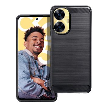 Futera CARBON do REALME C55 czarny
